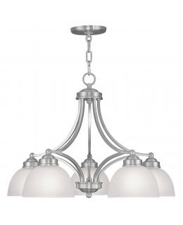 Livex LIV-4225-91 Somerset 5 Light 25 Inch Chandelier